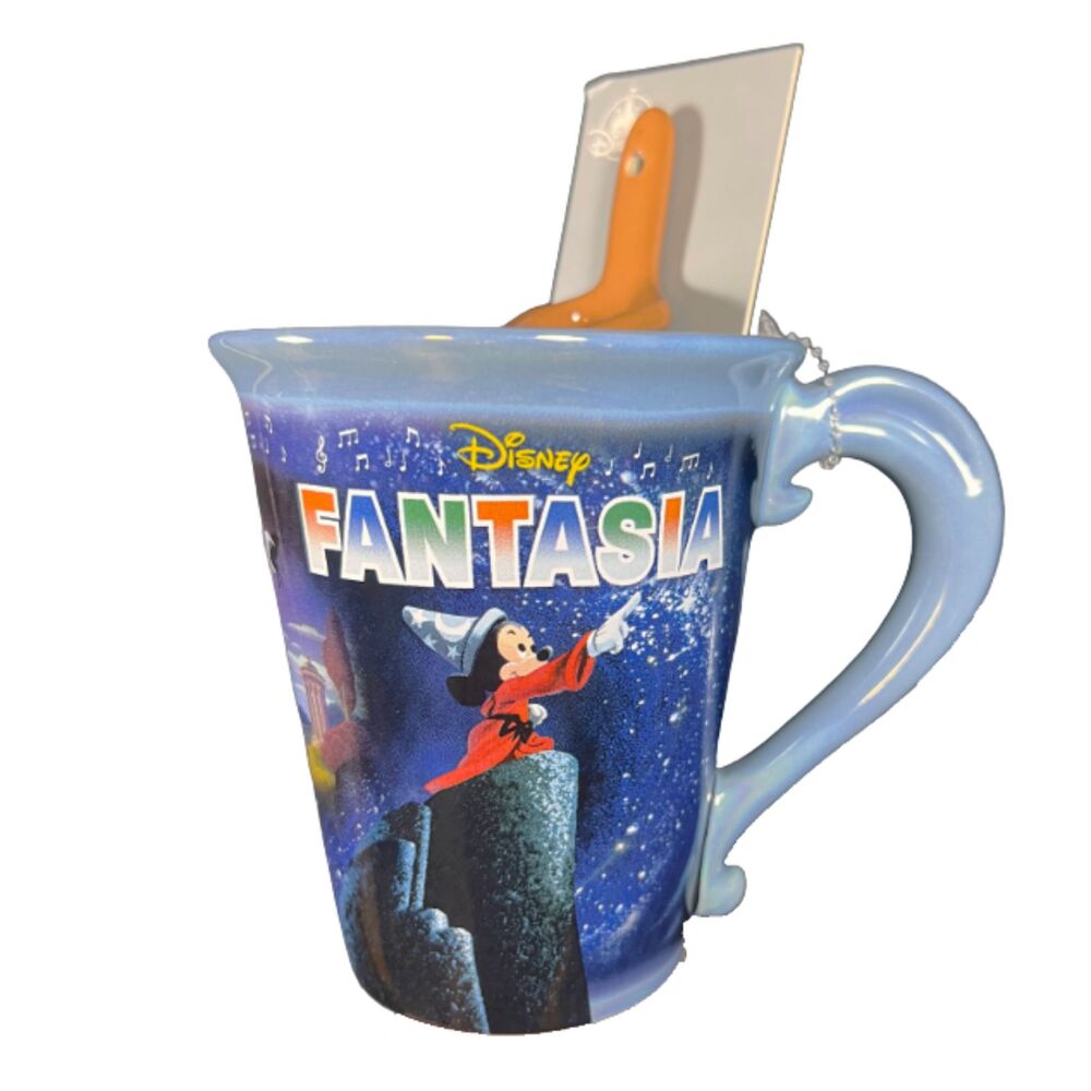 NWT Disney Parks Fantasia 85th Anniversary Mug and Spoon